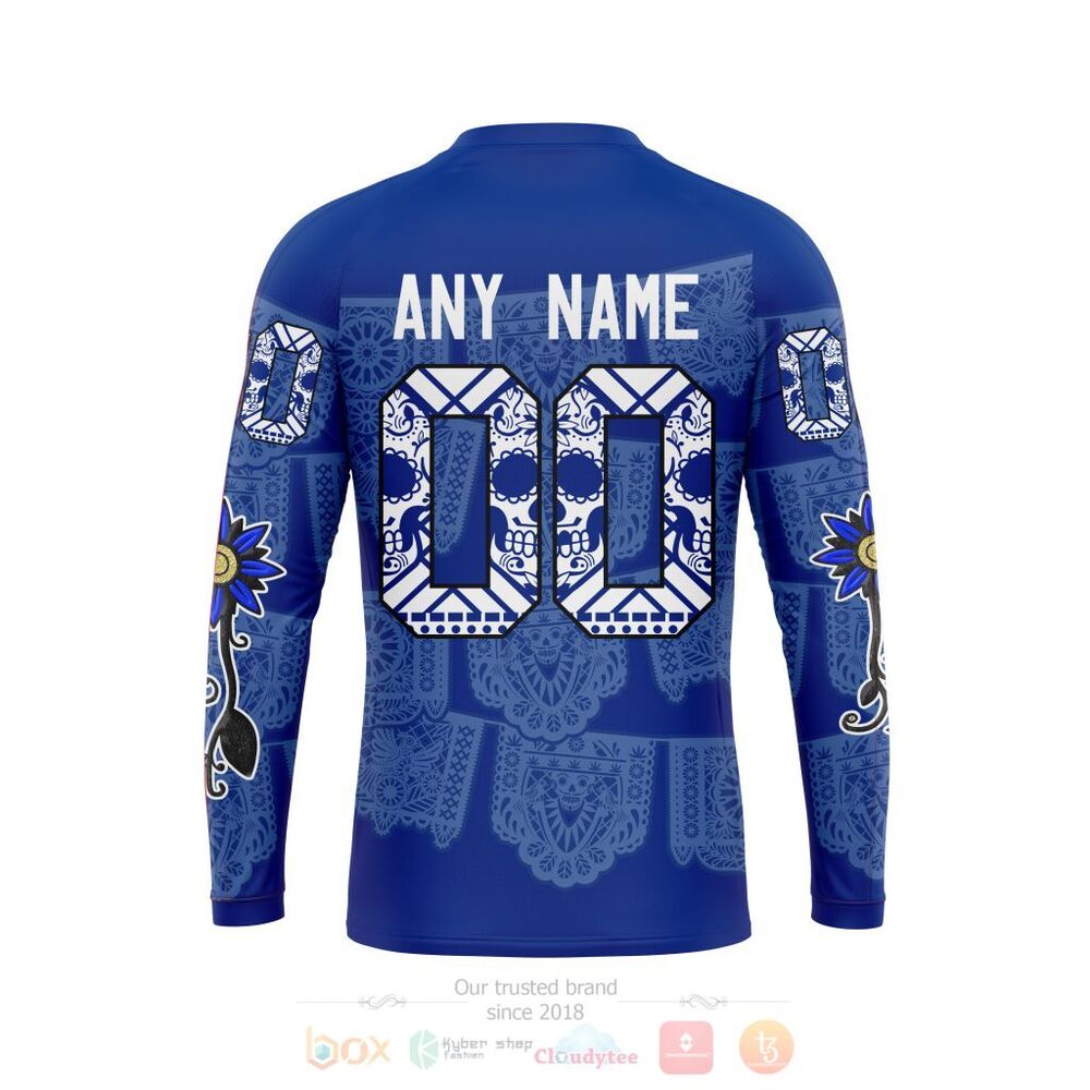 NHL St. Louis Blues Custom Name Number Specialized Heritage Kits Sweatshirt