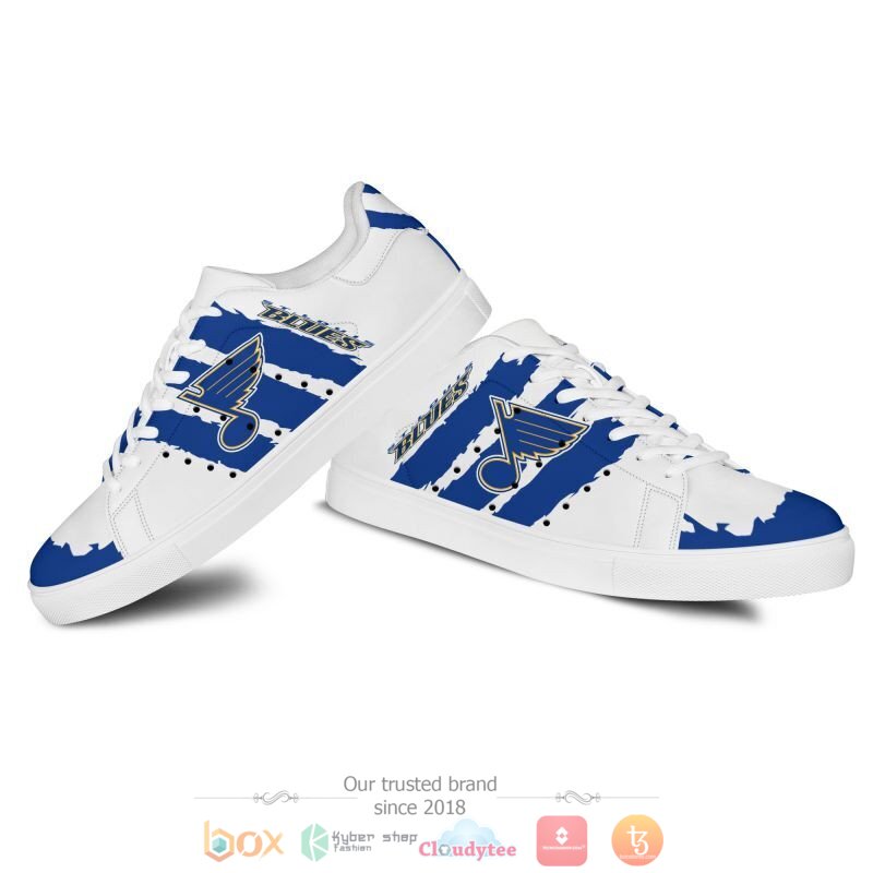 NHL St. Louis Blues Stan Smith Shoes V1 NHL St. Louis Blues Stan Smith Shoes V1