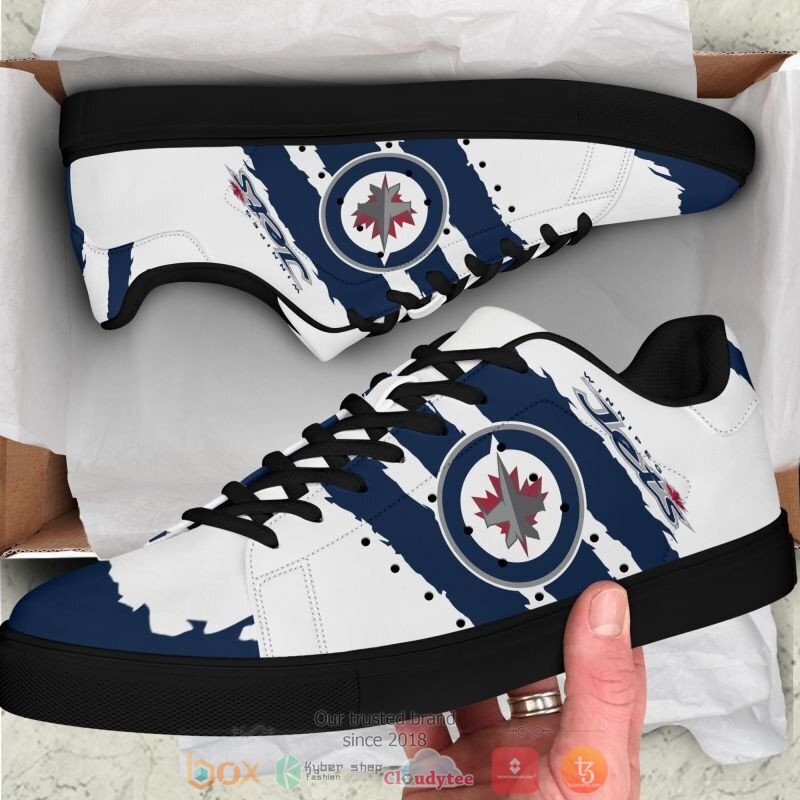 NHL Winnipeg Jets Stan Smith Shoes NHL Winnipeg Jets Stan Smith Shoes