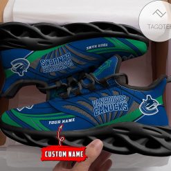 Alternative view of NHL Vancouver Canucks Custom Name Max Soul Shoes V1