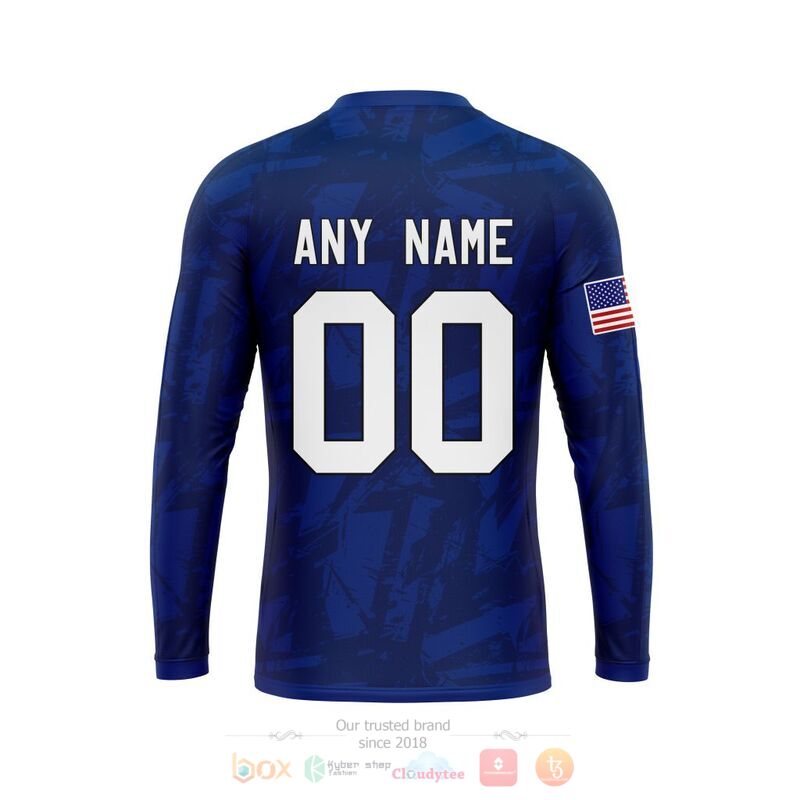 NHL Tampa Bay Lightning Custom Name Number United State Flag Sweatshirt
