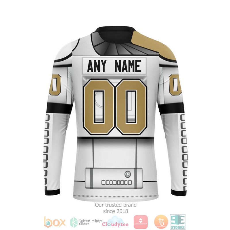 NHL Vegas Golden Knights Custom Name Number Star Wars Sweatshirt NHL Vegas Golden Knights Custom Name Number Star Wars Sweatshirt
