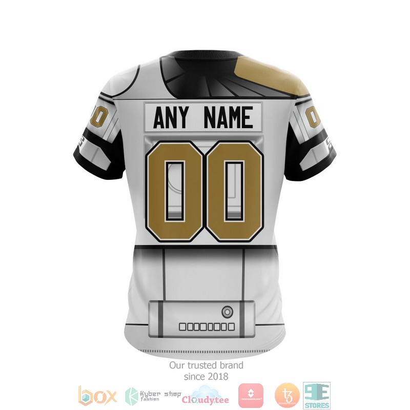 NHL Vegas Golden Knights Custom Name Number Star Wars T-Shirt NHL Vegas Golden Knights Custom Name Number Star Wars T-Shirt
