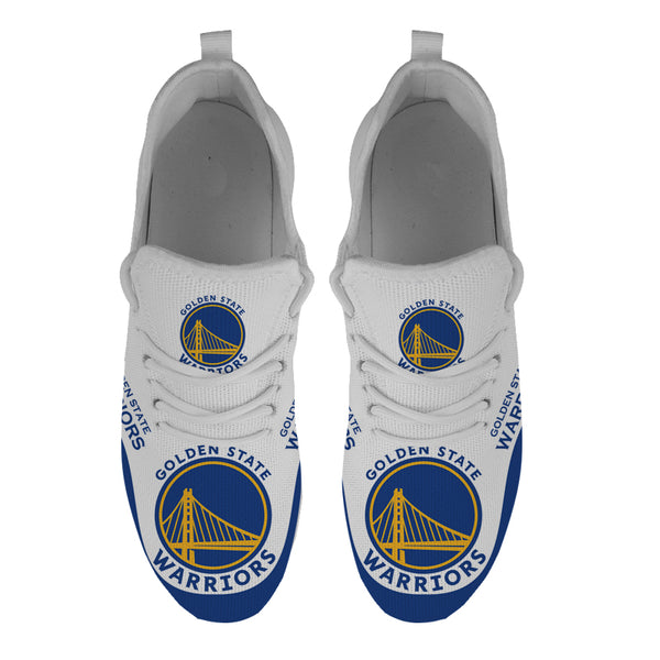 NBA Golden State Warriors Blue White Reze Sneakers