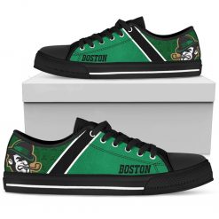 Alternative view of NBA Boston Celtics Green Low Top Shoes