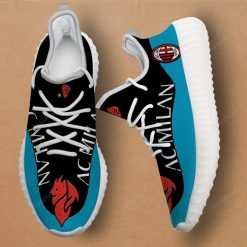 Alternative view of AC Milan Black Blue Reze Sneakers