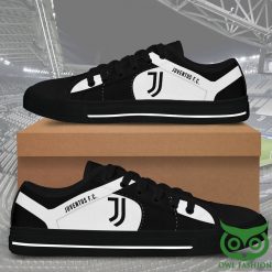 Alternative view of Juventus FC Black White Low Top Shoes