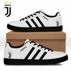 Alternative view of Juventus FC White Black Stan Smith Shoes