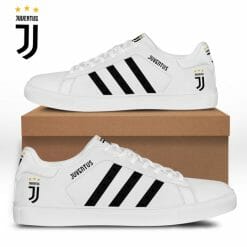 Juventus FC White Black Stan Smith Shoes
