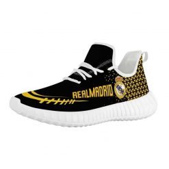 Real Madrid Black Yellow Reze Sneakers