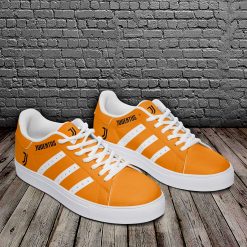 Alternative view of Juventus FC Orange White Stan Smith Shoes