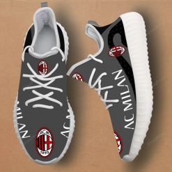 Alternative view of AC Milan Grey Reze Sneakers