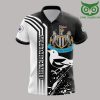 Newcastle United FC Black White The Magpies Polo Shirt