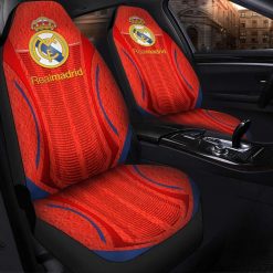 Alternative view of Real Madrid Red Car Seat Covers