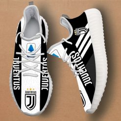 Alternative view of Juventus FC Black White Reze Sneakers V4