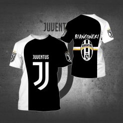 Juventus FC Bianconeri Black White T-Shirt