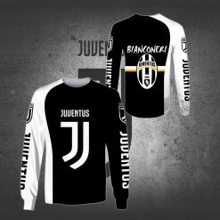 Juventus FC Bianconeri Black White Sweatshirt