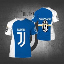 Juventus FC Bianconeri Blue White T-Shirt