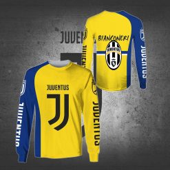 Juventus FC Bianconeri Yellow Blue Sweatshirt