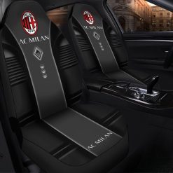 Alternative view of AC Milan Black Car Seat Covers