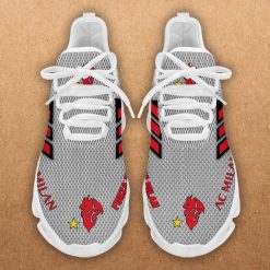 Alternative view of AC Milan Grey Red Line Max Soul Shoes
