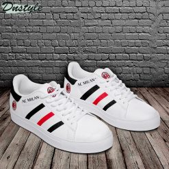 Alternative view of AC Milan White Red Line Black Stan Smith Shoes