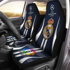 Real Madrid Dark Blue Champions League Car Seat Covers