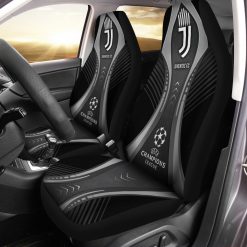 Alternative view of Juventus FC Champions Black Car Seat Covers V2