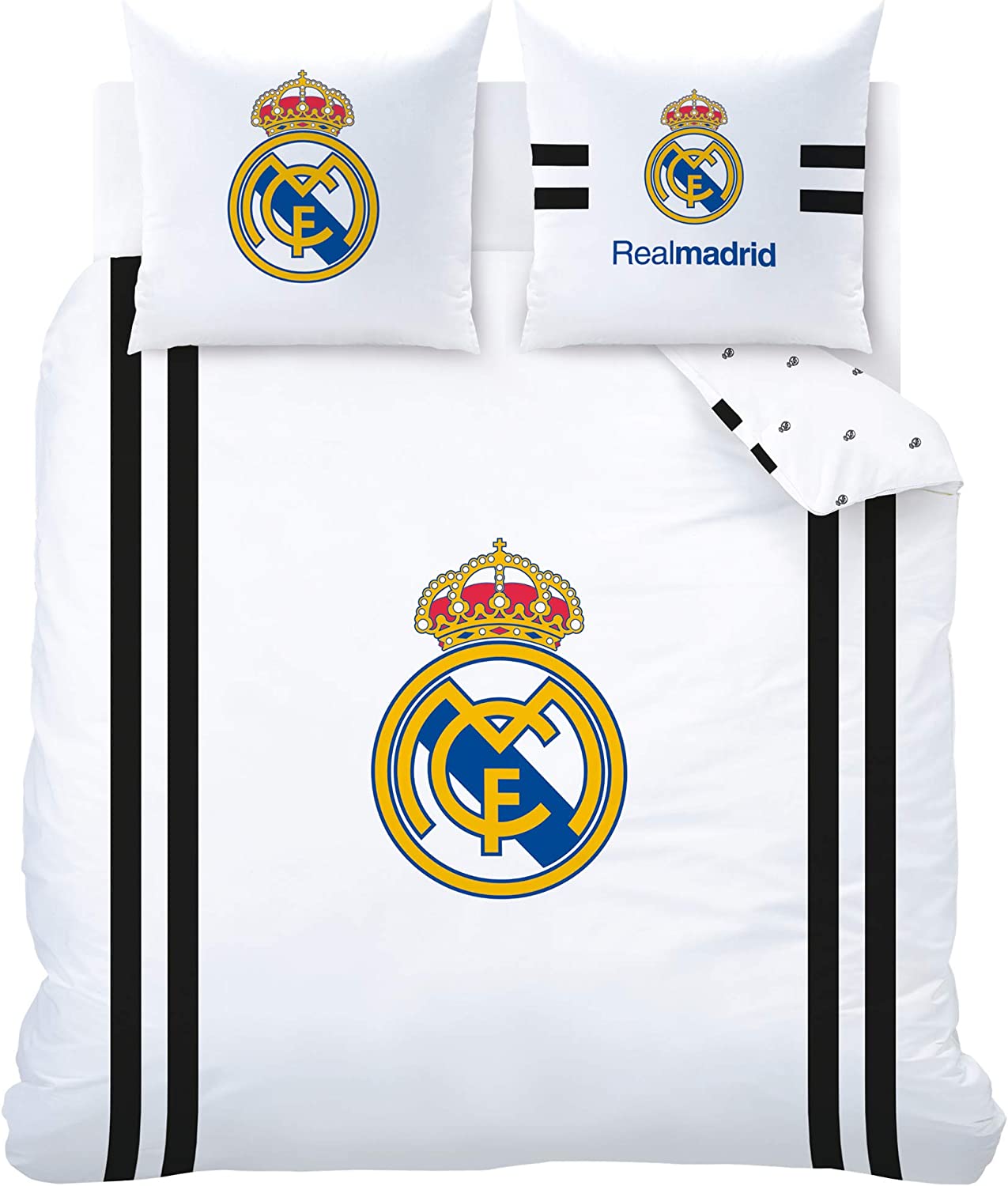 Real Madrid White Bedding Set