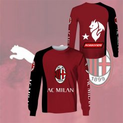 AC Milan Rossoneri Red Black Sweatshirt