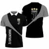 Juventus FC New Black Grey Polo Shirt
