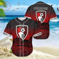 AFC Bournemouth Coconut Tree Beach Baseball Jersey