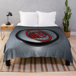 AC Milan 1899 Grey Fleece Blanket