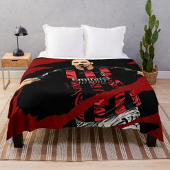 AC Milan Ibrahimovic Edition Fleece Blanket V2