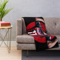 Alternative view of AC Milan Ibrahimovic Edition Fleece Blanket V3
