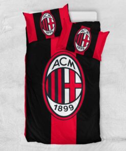 AC Milan Red Black Bedding Set - Image 5