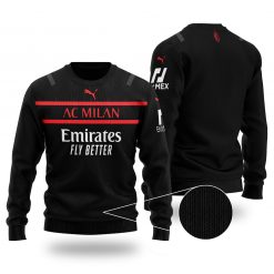 AC Milan Black Puma Sweater