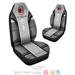 Alternative view of AC Milan Silver Edition Car Seat Covers