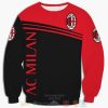 AC Milan Red Black Sweatshirt