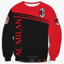 AC Milan Red Black Sweatshirt