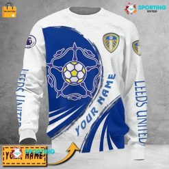 Leeds United Custom Name Sweatshirt