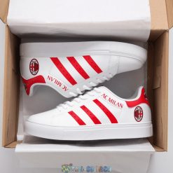 AC Milan White Red Line Stan Smith Shoes