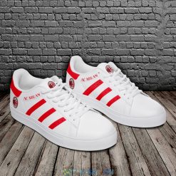 Alternative view of AC Milan White Red Line Stan Smith Shoes