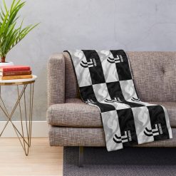 Alternative view of Juventus FC Plaid Grey Black Fleece Blanket
