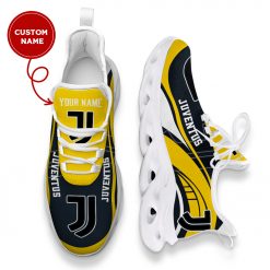 Alternative view of Juventus FC Custom Name Yellow Black Max Soul Shoes