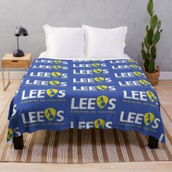 Leeds United Marching On Together Fleece Blanket