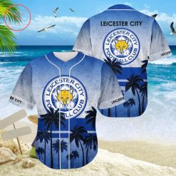 Leicester City FC Coconut Tree Beach Baseball Jersey