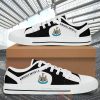Newcastle United FC Black White Low Top Shoes