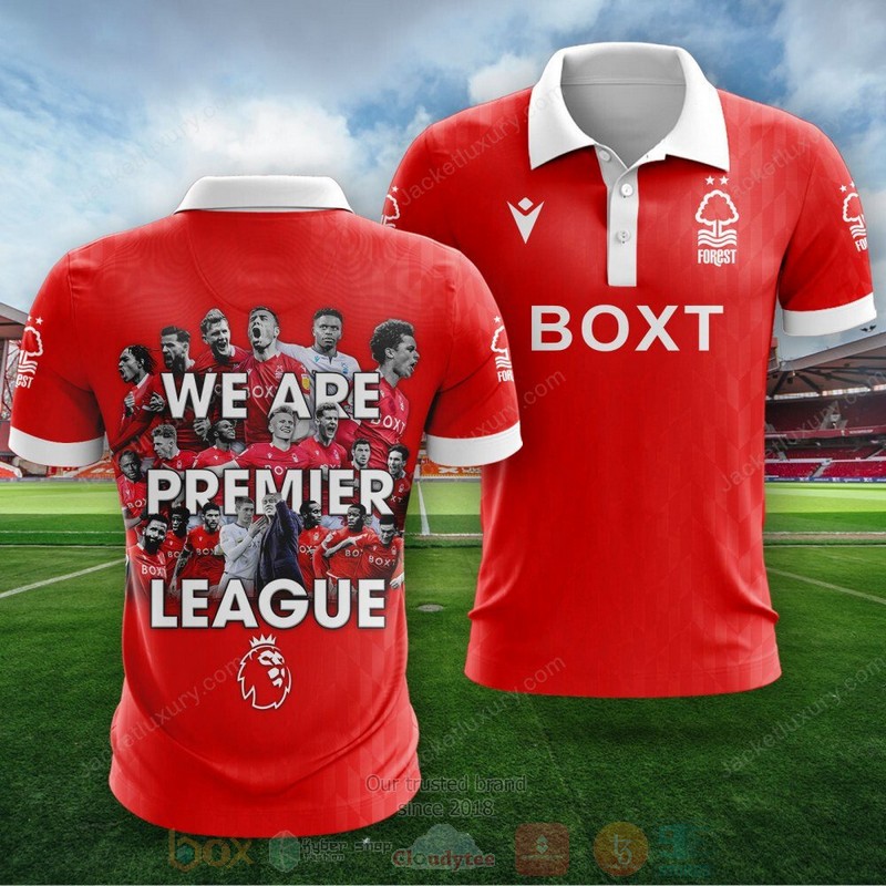 Nottingham Forest FC Premier League Polo Shirt Nottingham Forest FC Premier League Polo Shirt