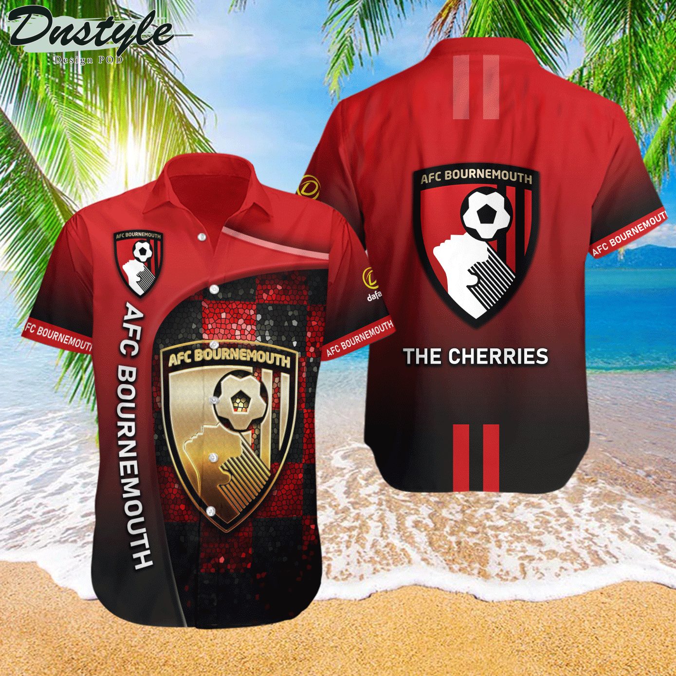 AFC Bournemouth The Cherris Hawaiian Shirt